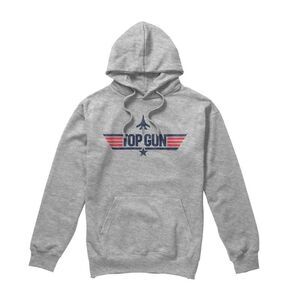 Top Gun Mens Logo Hoodie / Sport Heather